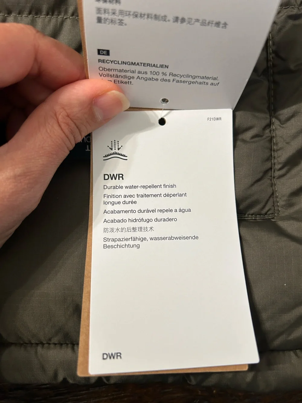 THE NORTH FACE 1996 Retro Nuptse 700 Puffer Jacket- New Taupe Green & Coal Brown